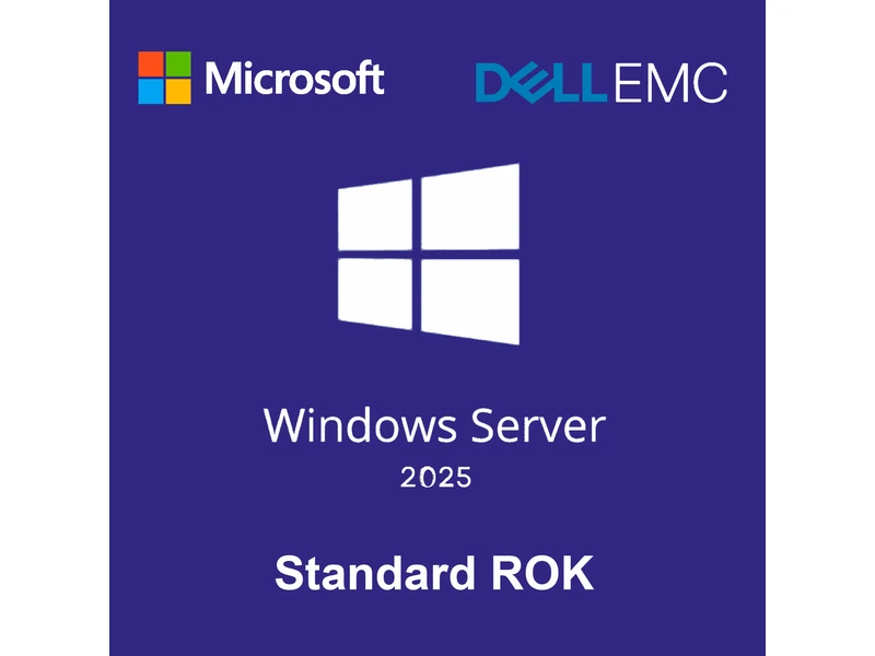 DELL Windows Server 2025 Standard ROK — 16 Core (634-CVFM)