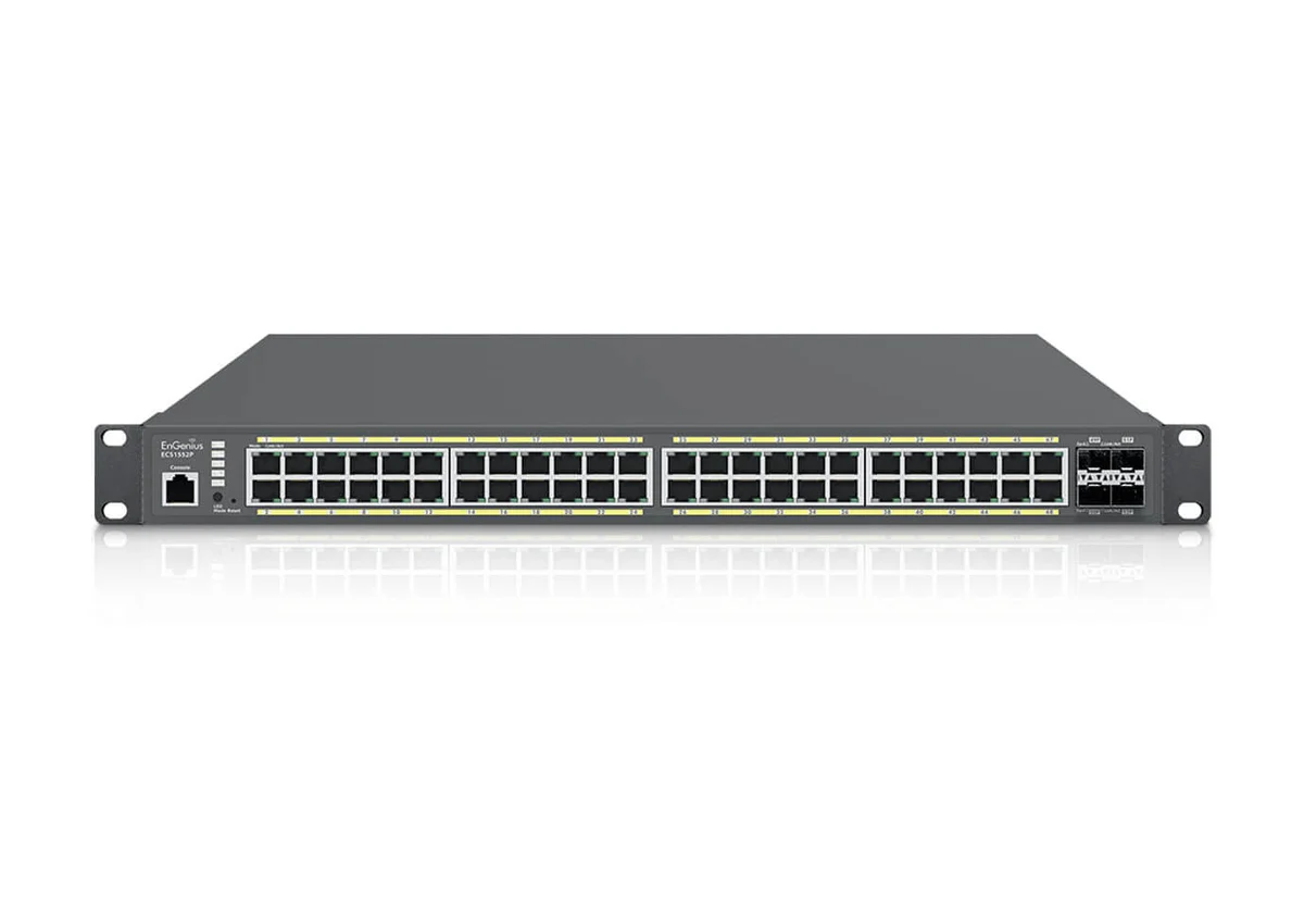 EnGenius ECS1552P Cloud Switch — 48x1G PoE+ 410W