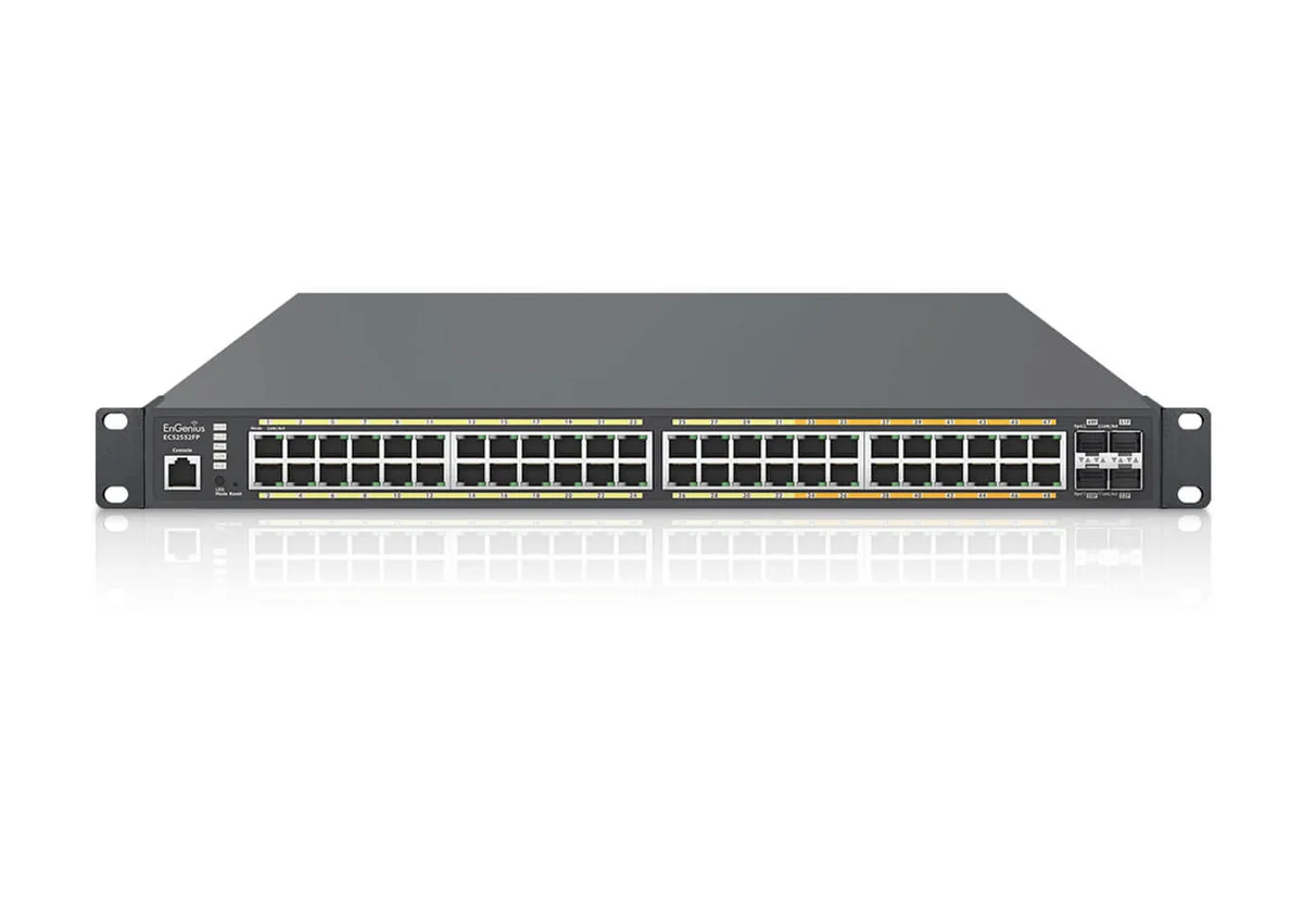 EnGenius ECS2552FP Cloud Switch — 32x1G + 16x2.5G PoE+ 740W