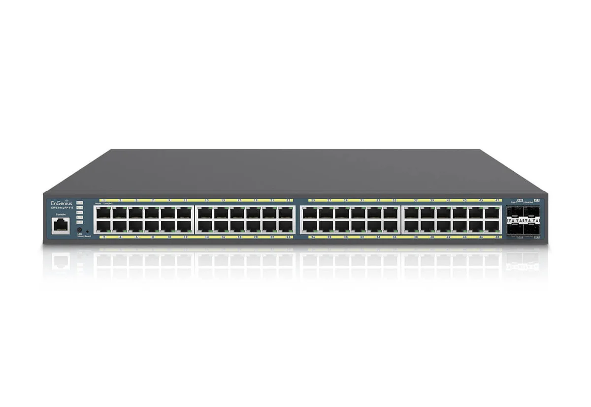 EnGenius EWS7952FP-FIT Switch — 48x1G PoE+ 740W L2+