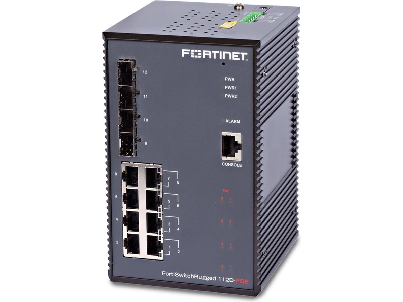 FortiSwitchRugged FSR-112D-POE görsel 2