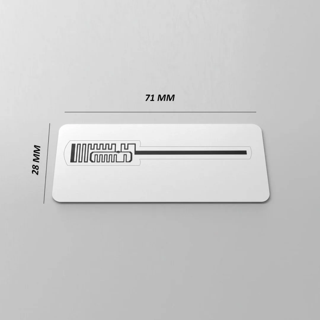 71×28 mm RFID Kuyumcu Etiketi (2.000 Adet) görsel 3