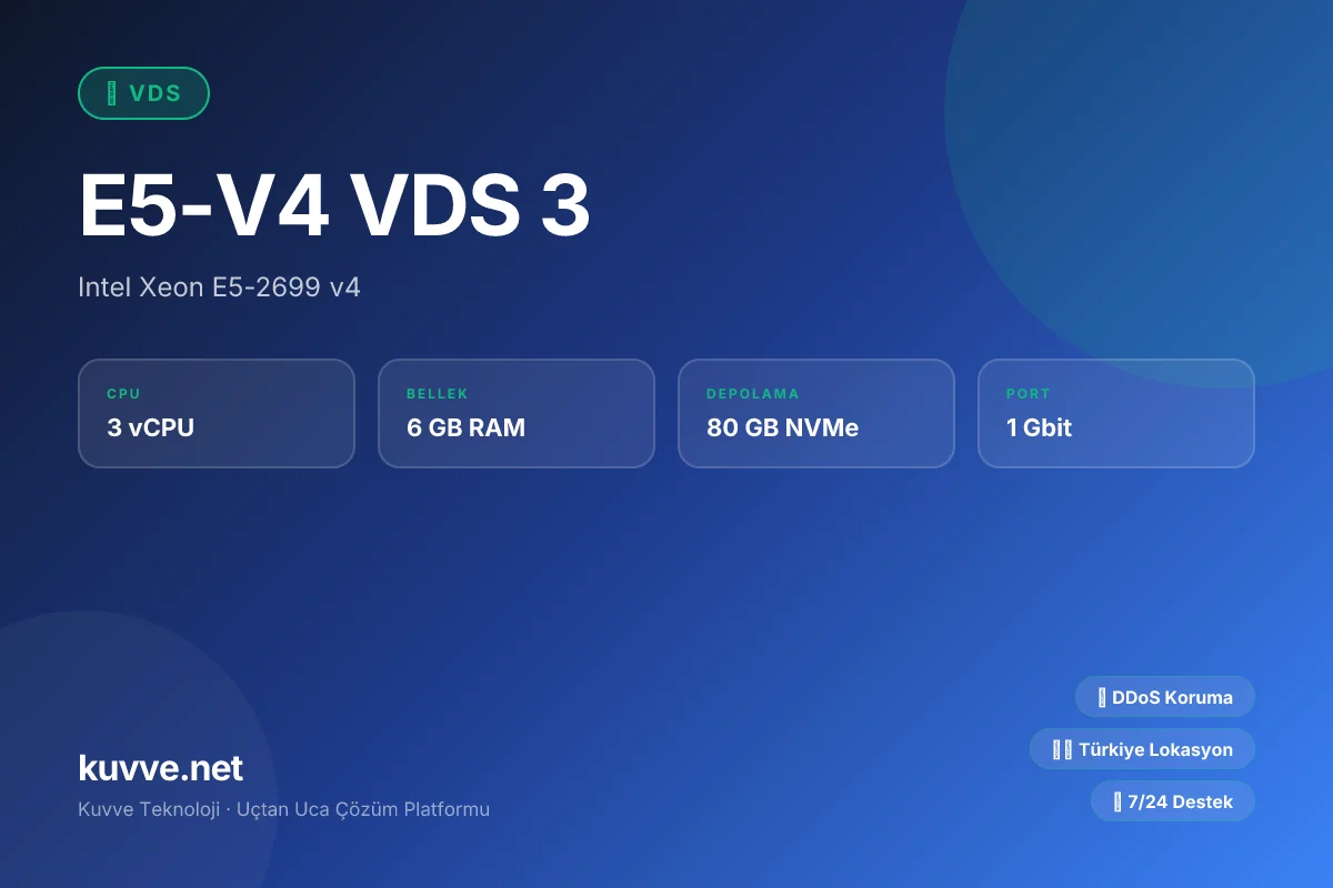 E5-V4 VDS 3