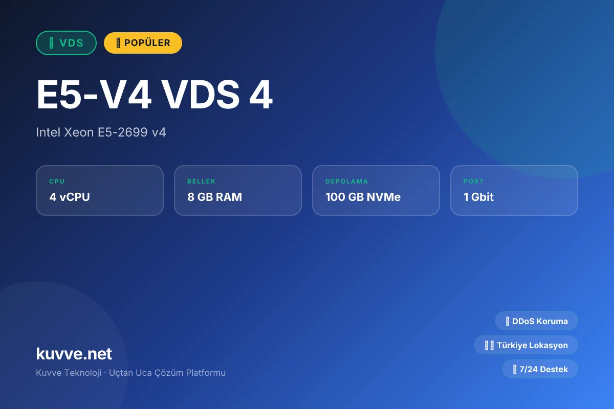 E5-V4 VDS 4