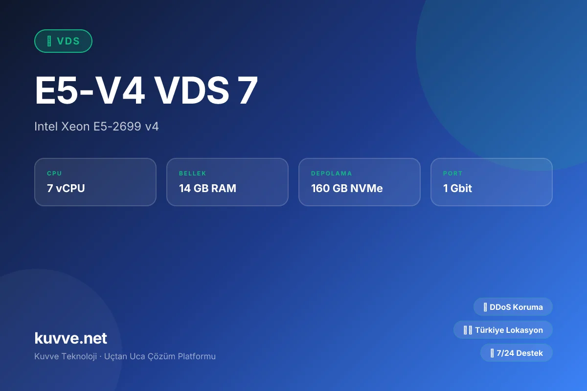 E5-V4 VDS 7